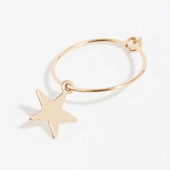 1 pc Free People Shapes Hoops Drop Earrings NEW! - Picture 3 of 3